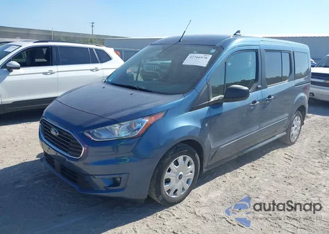 2019 Ford Transit Connect Xlt z USA, uszkodzony, nr VIN NM0GE9F25K1391220
